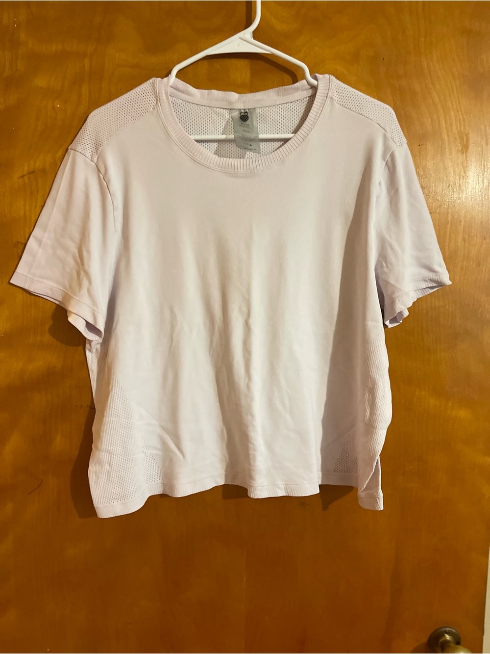 Light Lavender Women’s Short Sleeve Crewneck Top